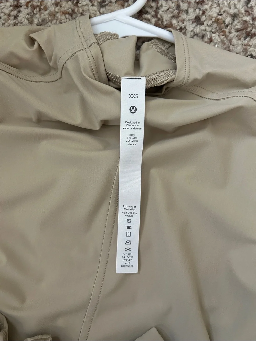 Lululemon Tight-Fit Long-Sleeve Shirt in Trench